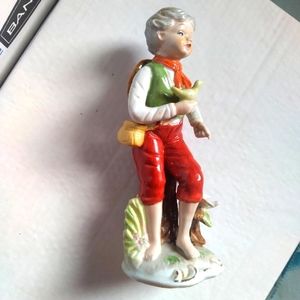 Vtg Nature Bird Blue Eyed Boy Excellent Condition